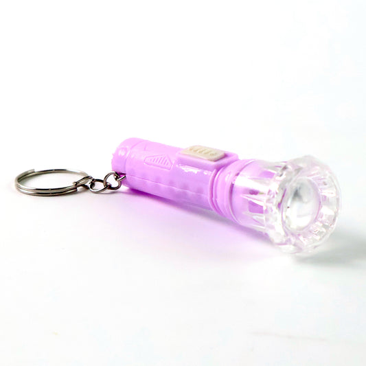 Mini Led Flashlight Keychain Torch (Mix Color 1 Pc)