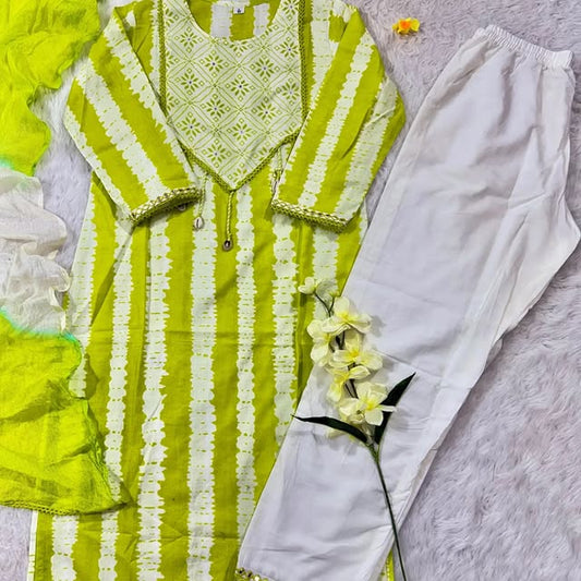 🌿 Anthelia Creations – Elegant Cotton Suit Set 🌿