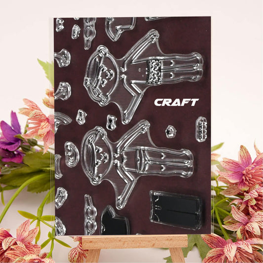 Reusable Rubber Stamp Tpr Stamp Diy Accessories Good Stamping Effect Diy Transparent Stamp Stick Repeatedly For Envelope For Diary For Invitation Letter Photo Album Decoration For Paper Crafts (Mix Design 1 Set)