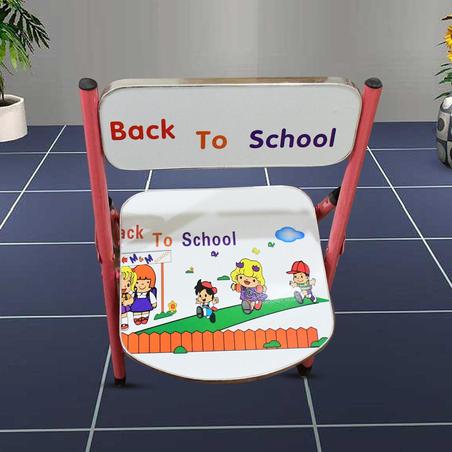 Multifunction Portable Foldable Study Table Chair (2 Pc Set)