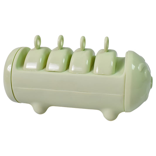 Plastic Ice Candy Maker 4 Compartment Grid Kulfi Candy (1 Pc)