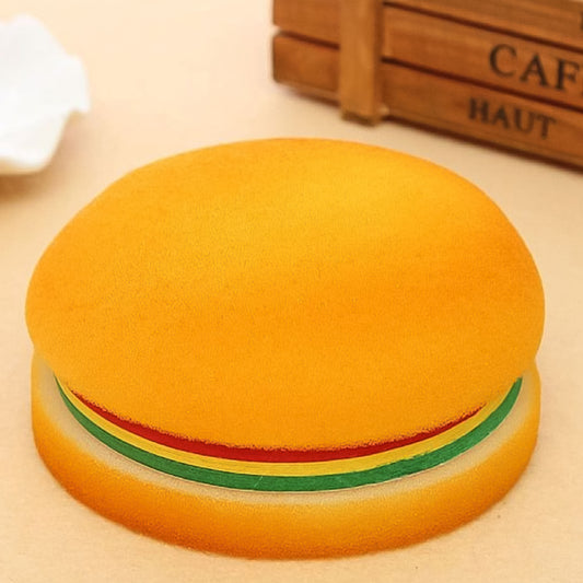 8073 Burger Shaped Notepad Sticky Notes Memo Pads Unique Mini Notes (Multicolor)