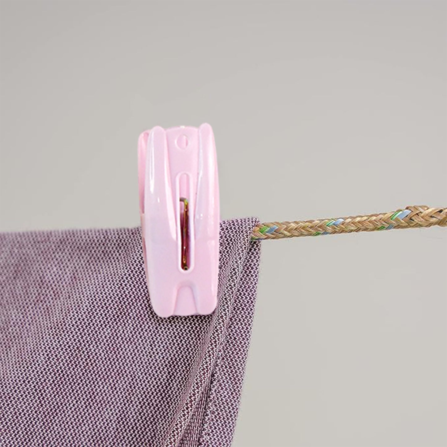 Clothesline Rope With 6 Clips 6 Meter Approx Heavy Duty Laundry Drying Rope With Clip