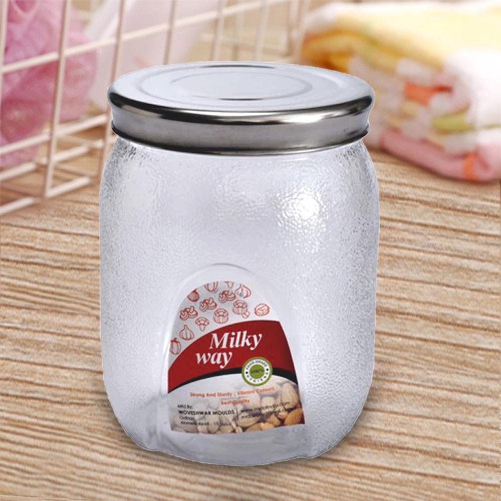 3677 Mason Jar With Airtight Lids (2000 Ml)