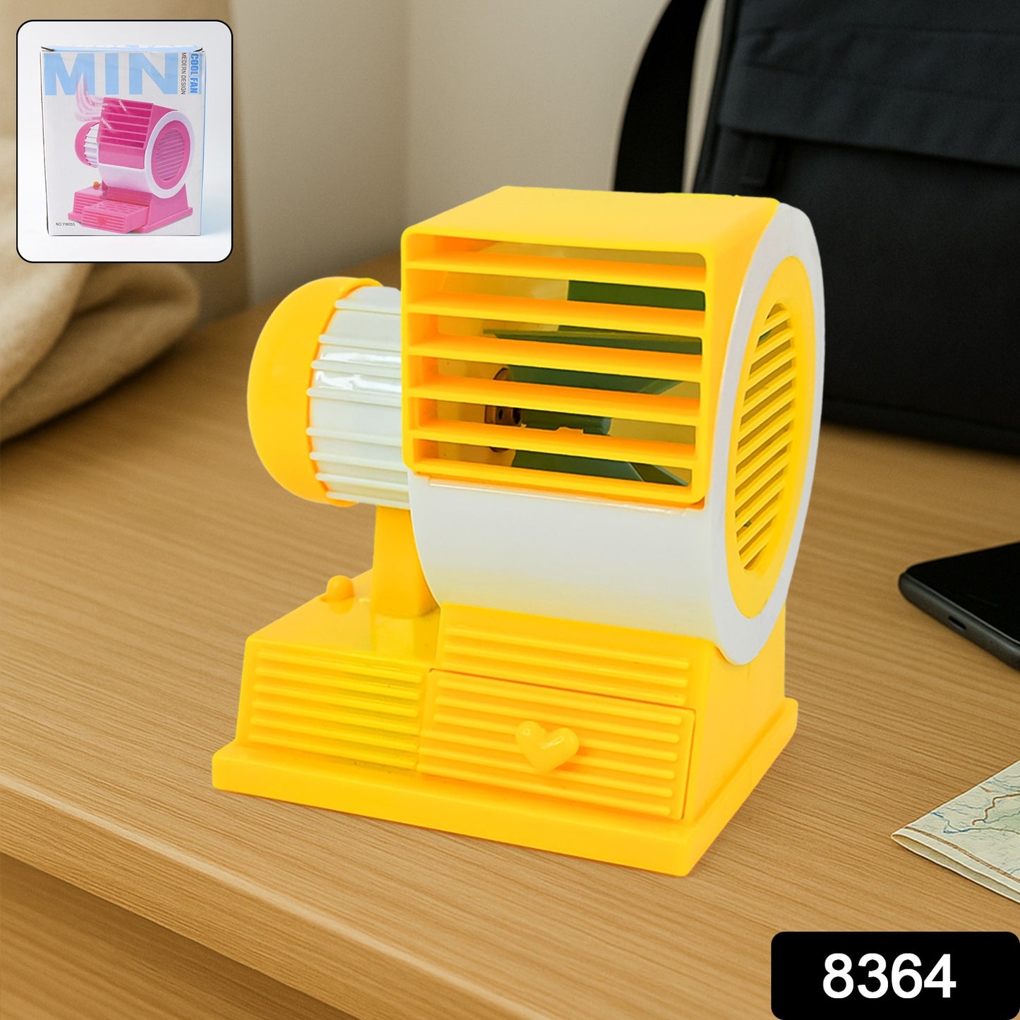 Mini Dual-blade Portable Usb Table Fan