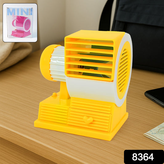 Mini Dual-blade Portable Usb Table Fan