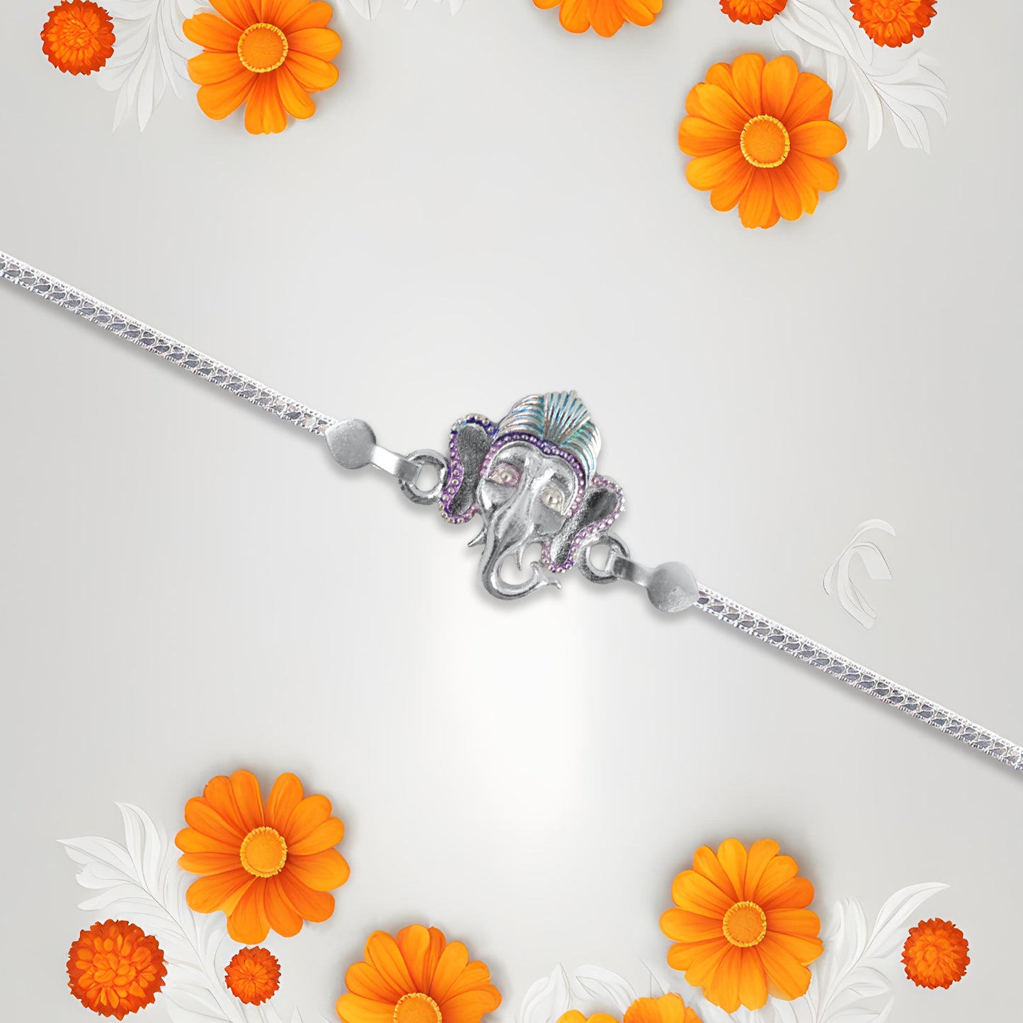 A Rakhi That Protects Like Ganpati  Full Of Grace And Good Fortune