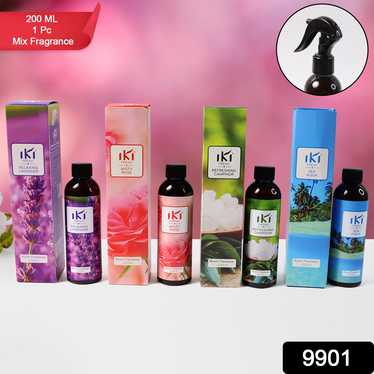 Room Air Freshener Mix Fragrance (200 Ml Approx  1 Pc)