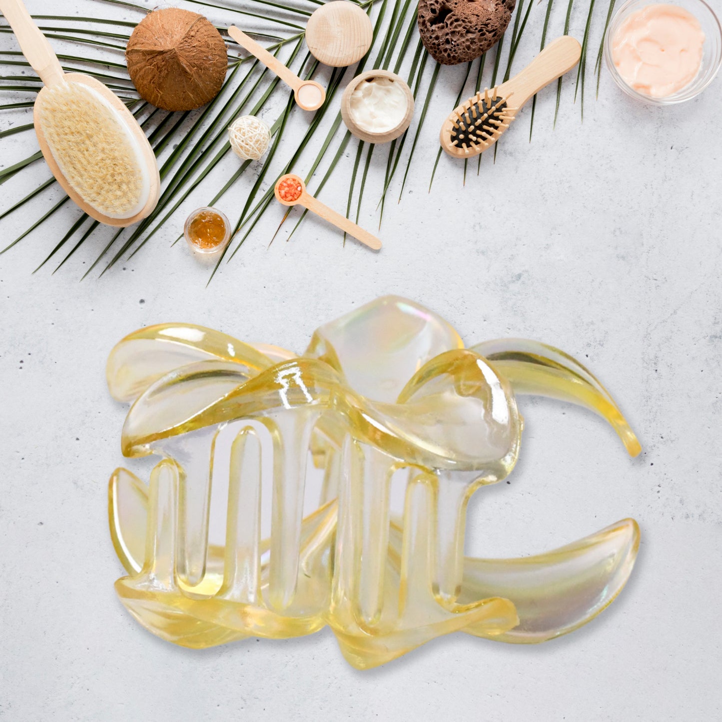 Hair Clamp Grip Simple Matte Hair Barrette Clamp Charming Decoration Hair Fixation Decorative For Face Washing