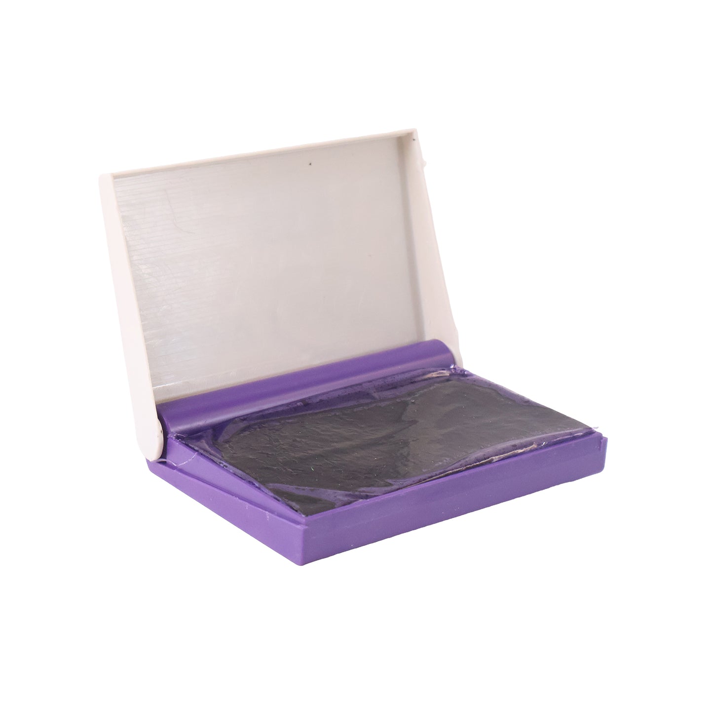 Yasu Plastic Stamp Pad Violet Ink Quick-dry Refillable Pad (1 Pc)