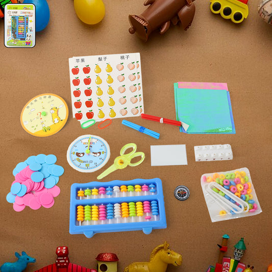 Abacus 13 Rods Counting Abacuses Toy Bead Educational Tools (1 Set)