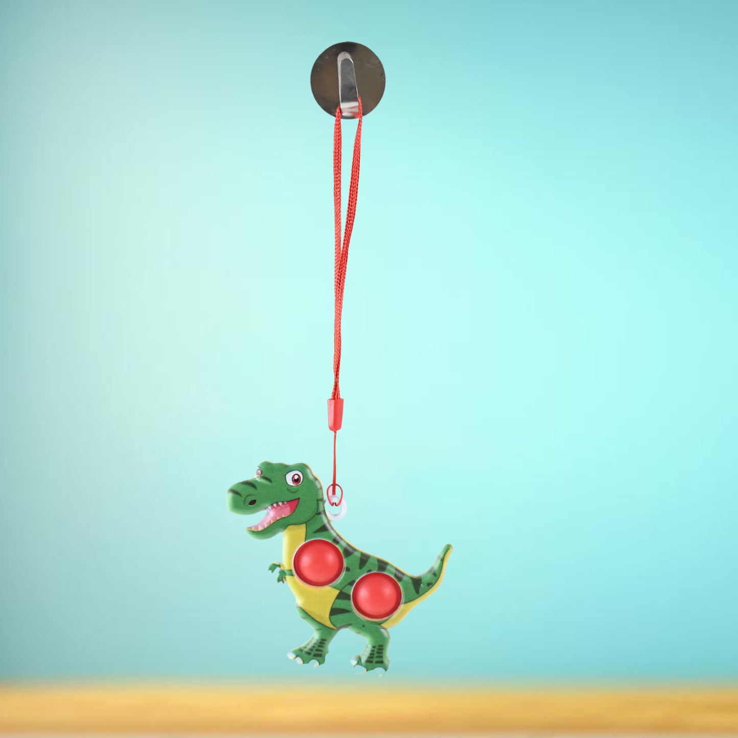 Silicone Push Bubble Keychain Toy  (1 Pc)