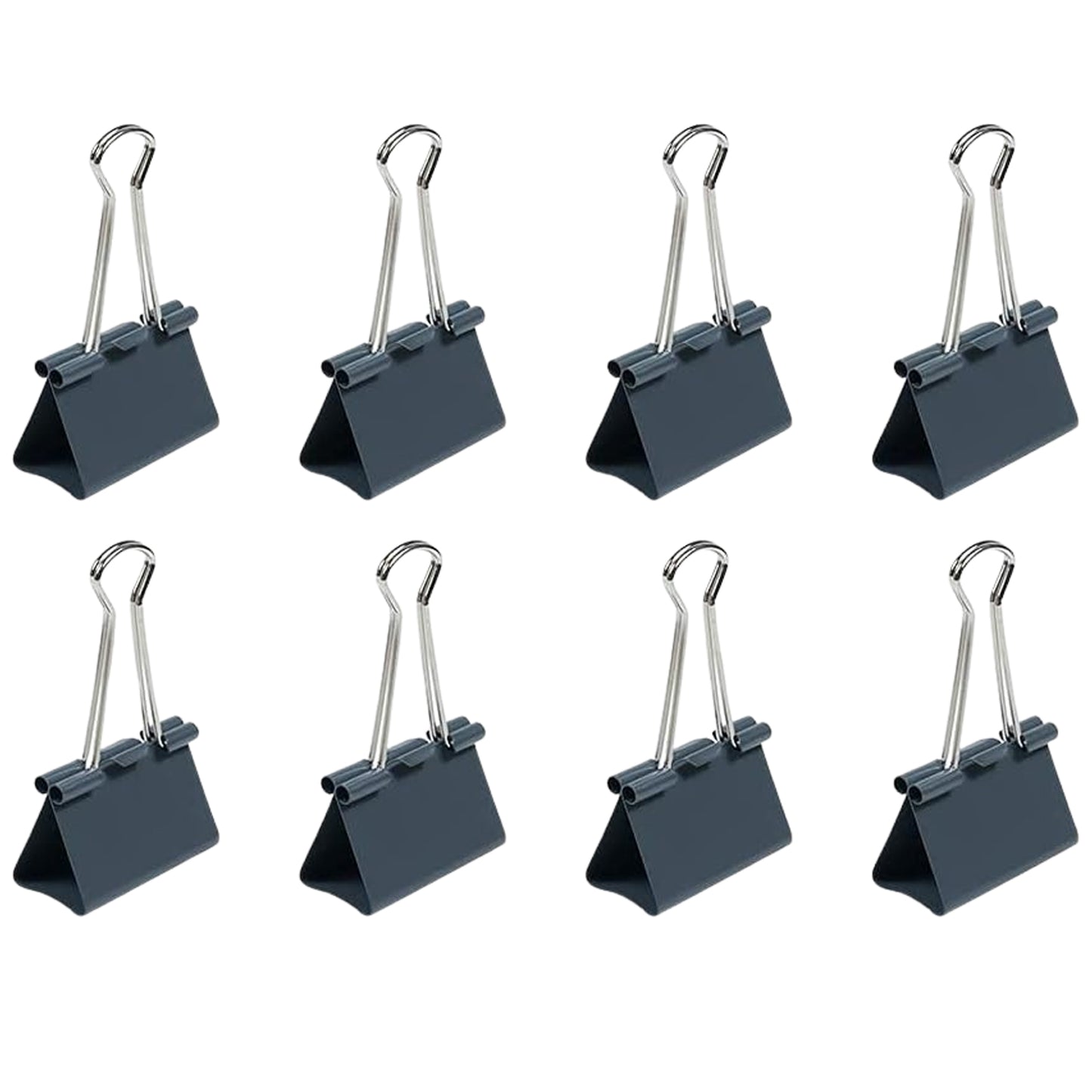 Paper Holding Binder Clips Paper Clips (8 Pcs Set  Mix Color)