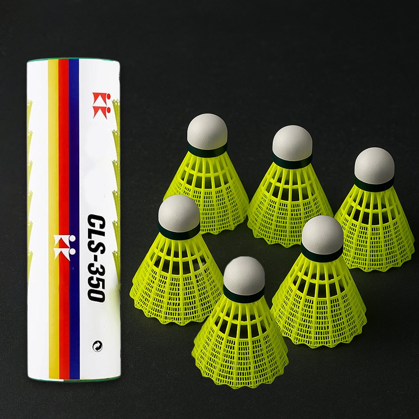 Durable Feather Shuttlecock (6 Pcs Set)