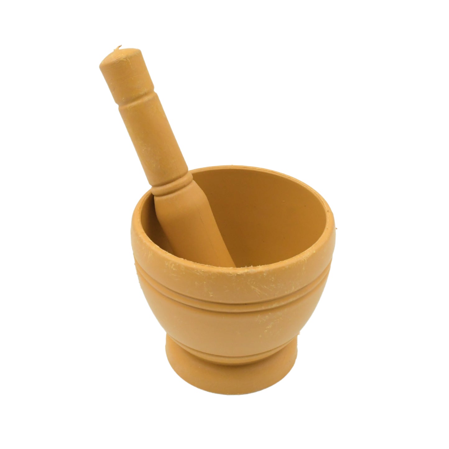 7193  Mortar And Pestle Set For Spices Okhli Masher Khalbatta Kharal Mixer Natural  Traditional Grinder And Musal Well Design For Kitchen Home Herb