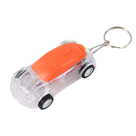 Mini Car Shape Led Keychain Light +(1 Pc Random Color)