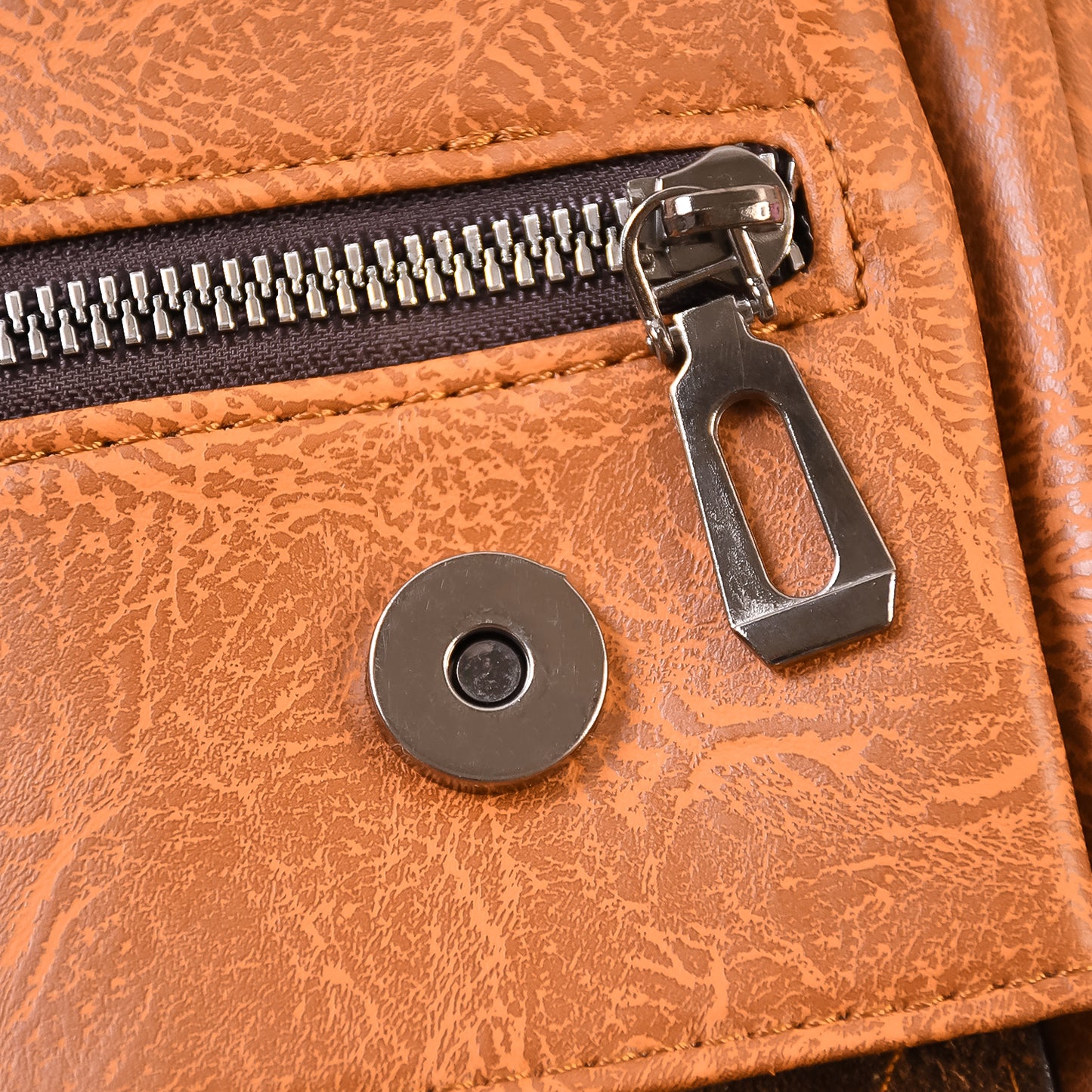 Premium Faux Leather Multipurpose Messenger Briefcase With Shoulder Strap (1 Pc)