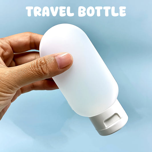 Small Plastic Travel Bottle Set Travel Shampoo And Conditioner Bottles (1 Pc 60 Ml Approx Mix Color)