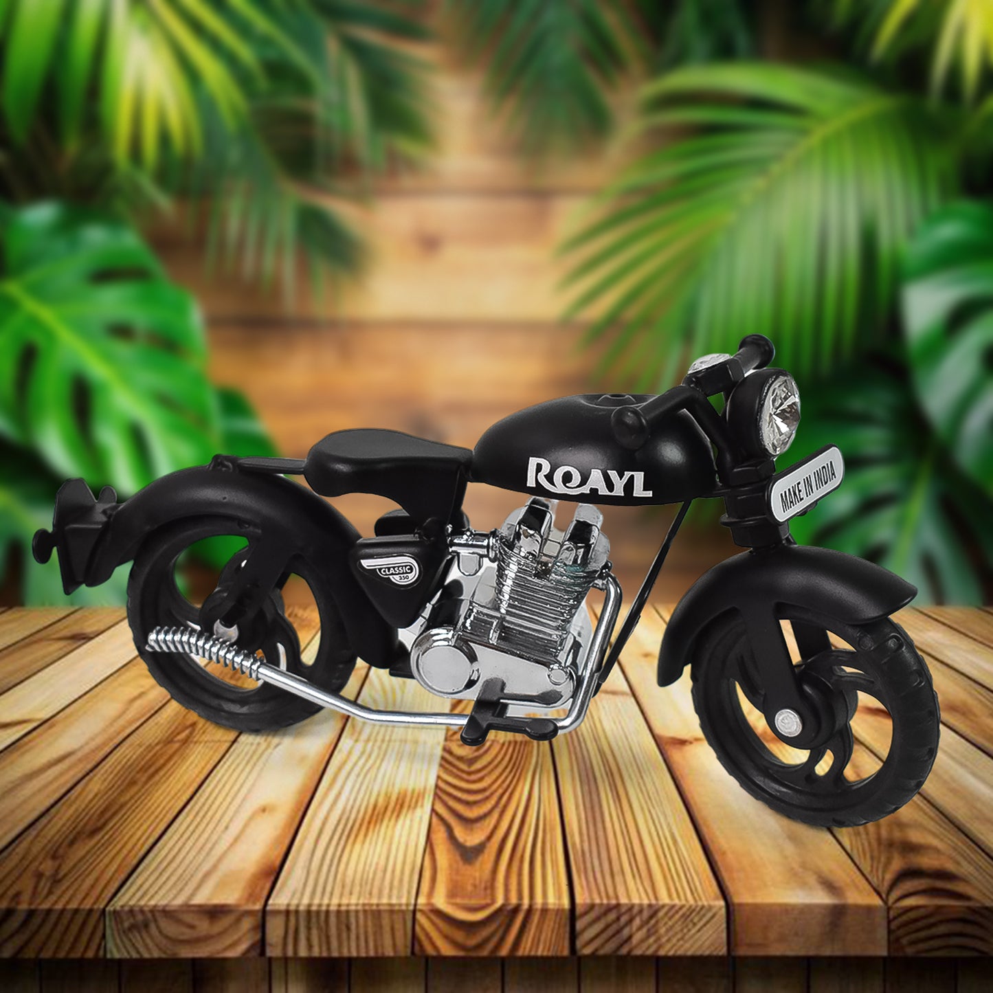 Metal Bullet Bike Toy Model For Kids With Side Stand (1 Pc  Mix Color)